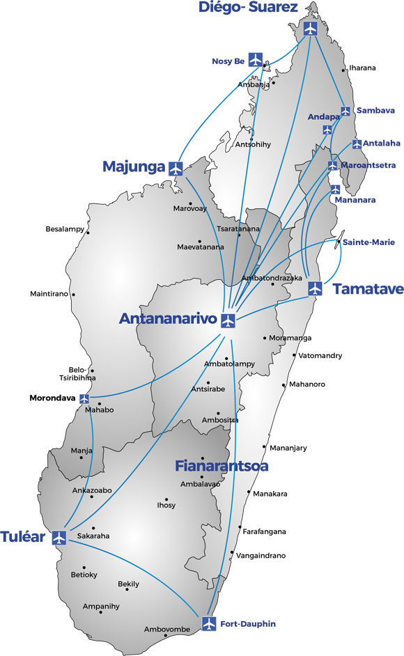 Madagascar Map New 